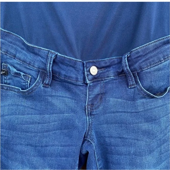 KanCan Maternity Flare Jeans Dark Wash Size 27 - Picture 5 of 11